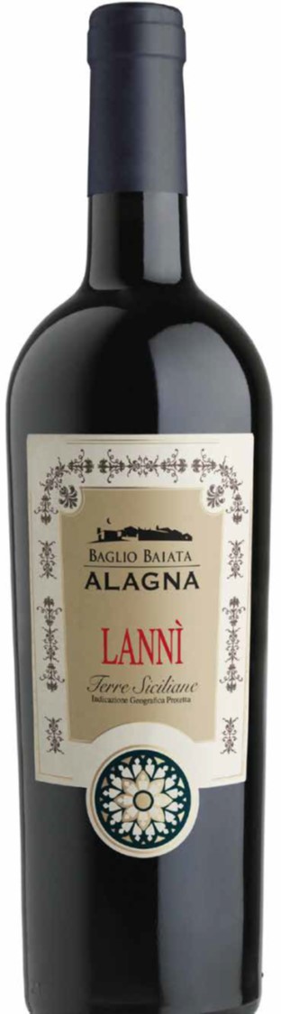 Lanni' super sicilian red wine - Alagna vini